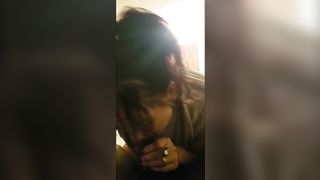 POV while Stranger Gets his Cock Sucked Good by Cuckhold Wife - 4 image