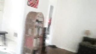 Siblings masturbate on the couch while dad is in the room - 14 image