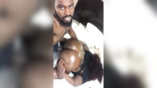 Oiled up BBW Backshots