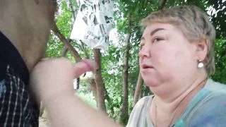 jerking off my cock under the trees after work - 11 image