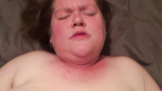 Milf mommy gets fucked full of cum making big tits swing - 4 image